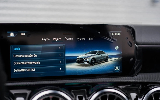 Mercedes-Benz Klasa A cena 184900 przebieg: 7, rok produkcji 2023 z Gniewkowo małe 254